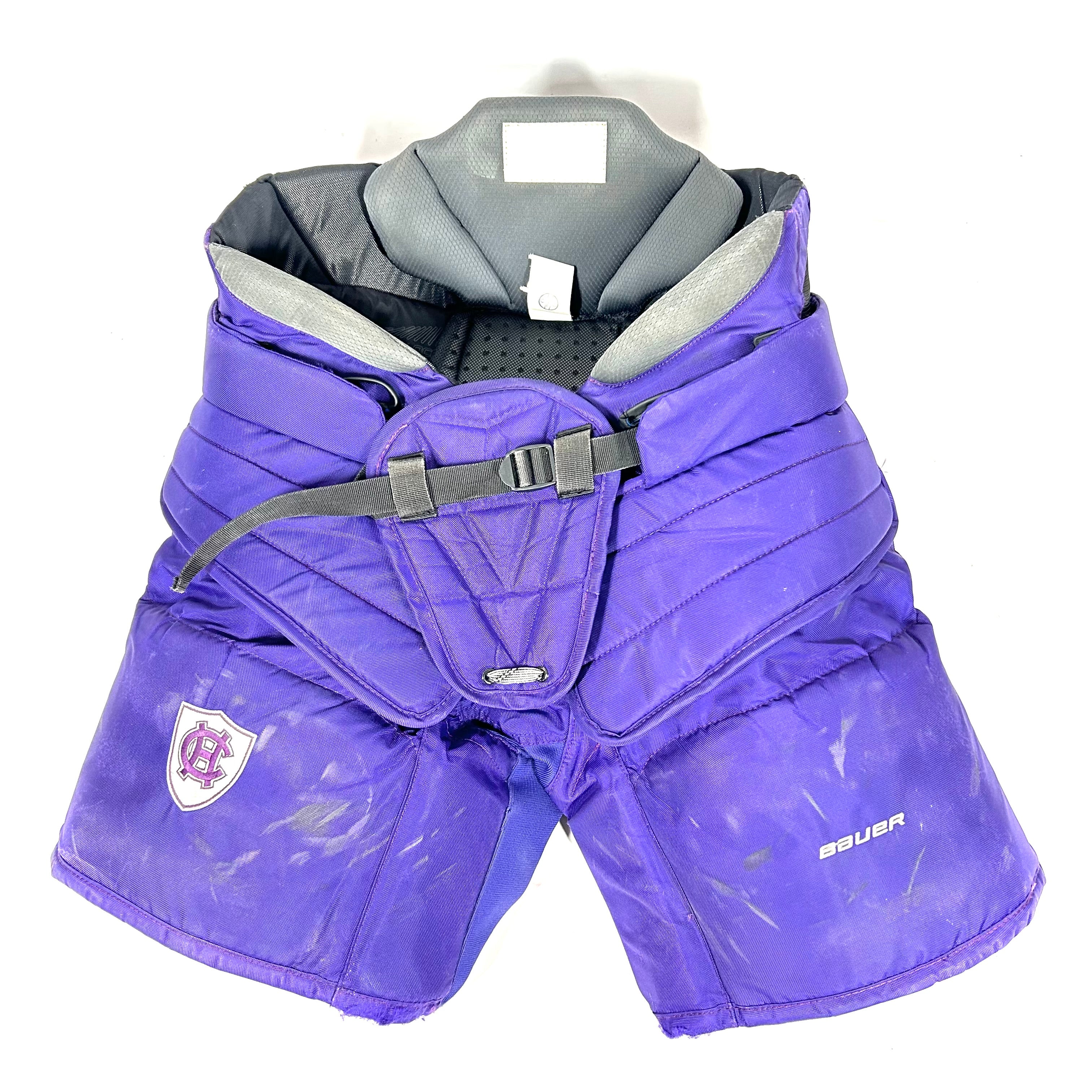 Bauer Custom - Pantalon de gardien de but d'occasion (violet)